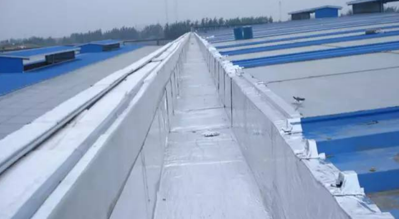 阳日镇办公楼屋面防水案例